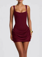 mouwloze bodycon corsetjurk